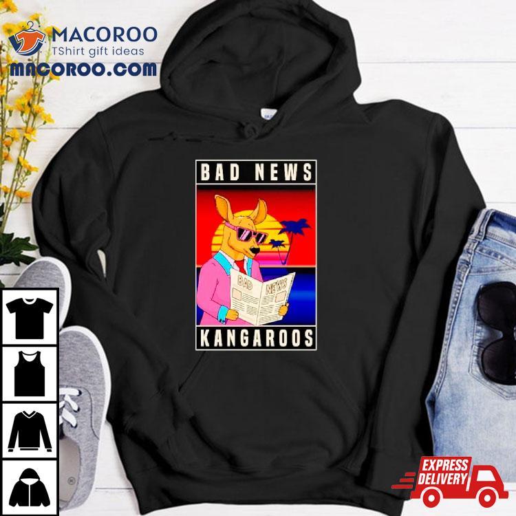 Bad News Kangaroos Summer Shirt Bad News Kangaroos Summer Shirt