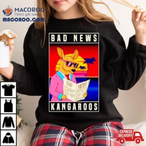 Bad News Kangaroos Summer Shirt 2 Bad News Kangaroos Summer Tshirt