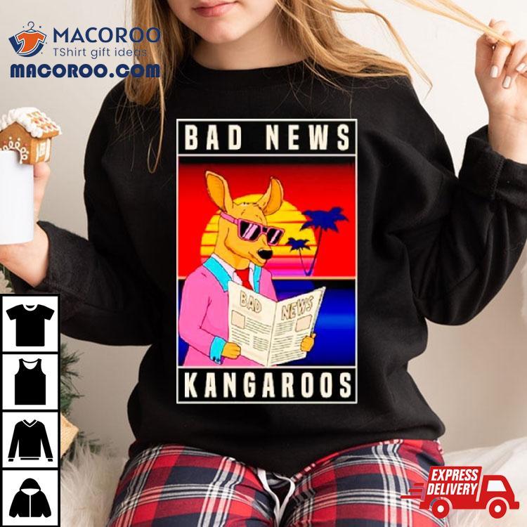 Bad News Kangaroos Summer Shirt Bad News Kangaroos Summer Shirt