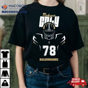 Bakyne Coly Boilermakers Silhouette Football Shirt