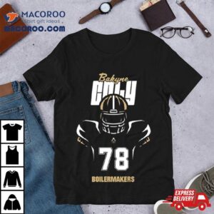 Bakyne Coly Boilermakers Silhouette Football Tshirt