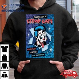 Band Stray Cats 2024 Summer Tour Shirt