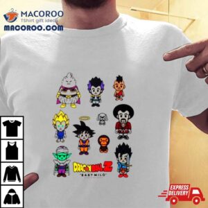 Bape X Dragon Ball Z Baby Milo Shirt