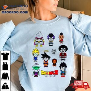 Bape X Dragon Ball Z Baby Milo Shirt