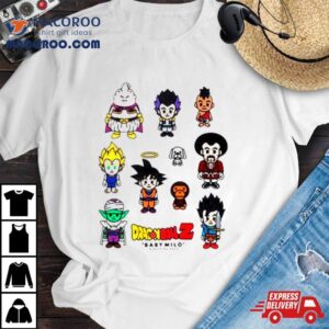 Bape X Dragon Ball Z Baby Milo Tshirt