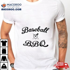 Baseball Bbq Logo Shirt