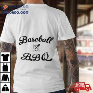 Baseball Bbq Logo Tshirt