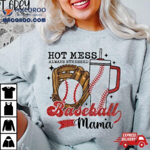 Baseball Mama Sport Mom Mothers Day 2024 Girls Kids Shirt