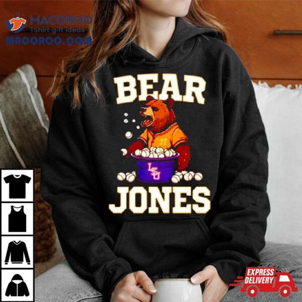 Bear Jones Lsu Baseball Shirt