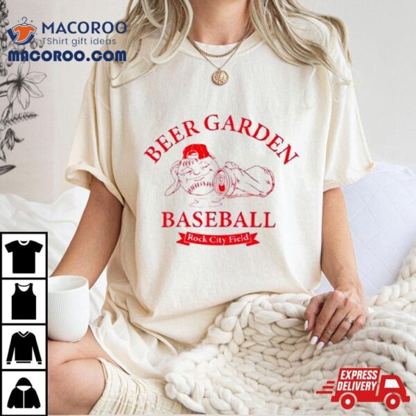 Beer Garden Baseball Shirt