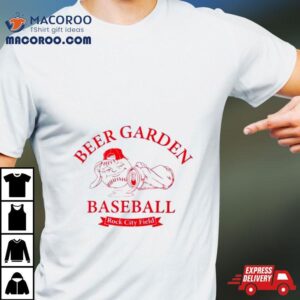 Beer Garden Baseball Shirt