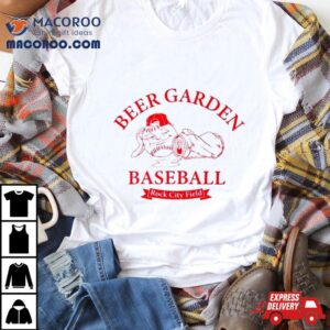 Beer Garden Baseball Tshirt