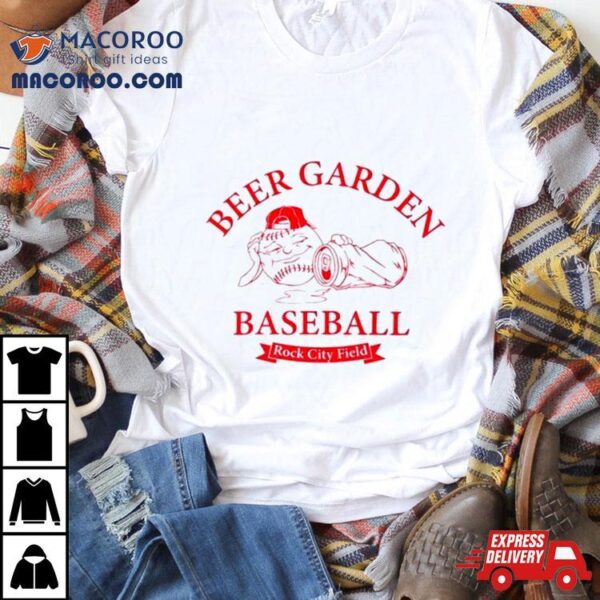 Beer Garden Baseball Shirt