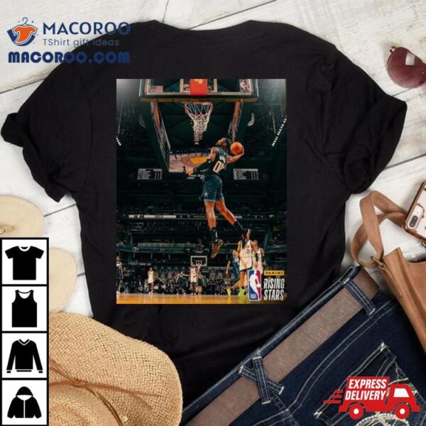 Bennedict Mathurin Dunk At Panini Rising Stars 2024 Nba All Star Shirt