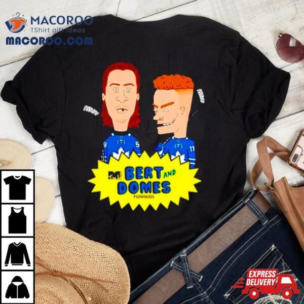 Bert And Domes Hockey Funny Shirt