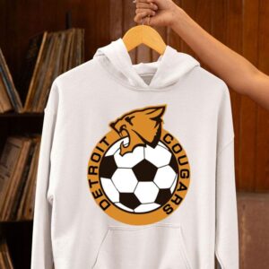 Best Detroit Cougars Soccer Vintage Logo T Shirt