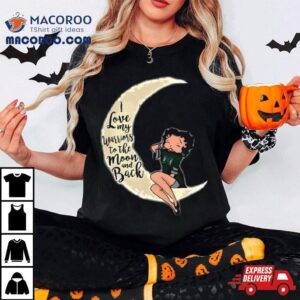 Betty Boop I Love My Hawaii Rainbow To The Moon And Back Shirt 3 Betty Boop I Love My Hawaii Rainbow To The Moon And Back Tshirt