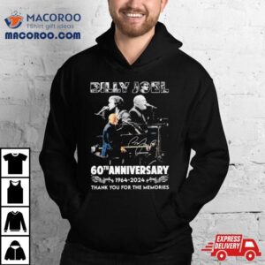 Billy Joel 60th Anniversary 1964 2024 Thank You For The Memories Signature Shirt