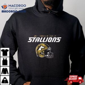 Birmingham Stallions Ufl Vintage Helmet 2024 Shirt