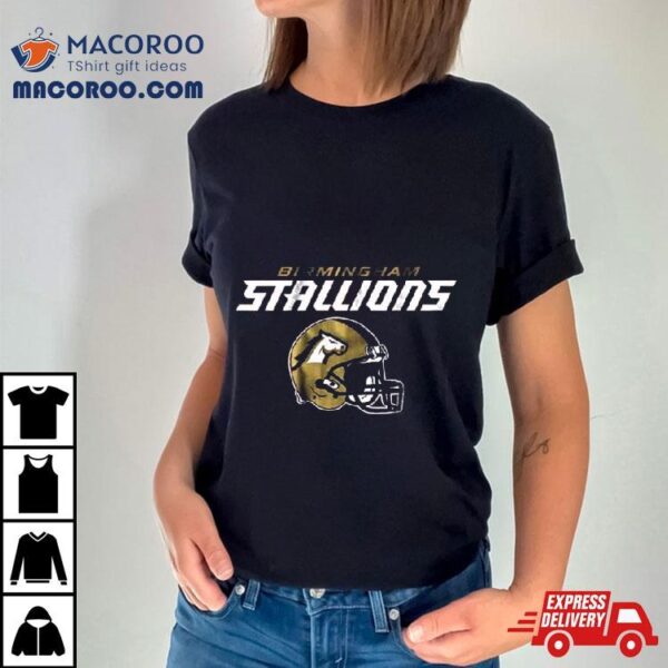 Birmingham Stallions Ufl Vintage Helmet 2024 Shirt