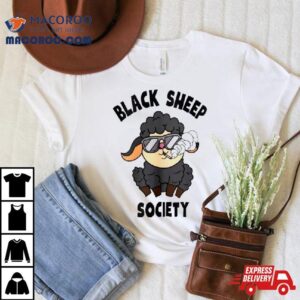 Black Sheep Society Smoking Tshirt