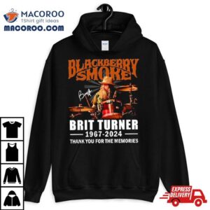 Blackberry Smoke Brit Turner Thank You For The Memories Signatures Tshirt