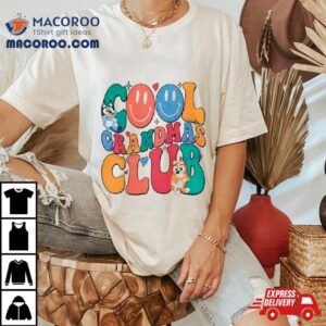 Bluey Cool Grandmas Club Tshirt