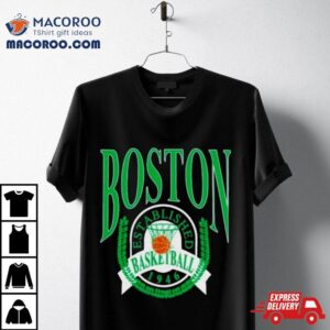 Boston Basketball Establish 1946 Laurel Wreath T Shirt