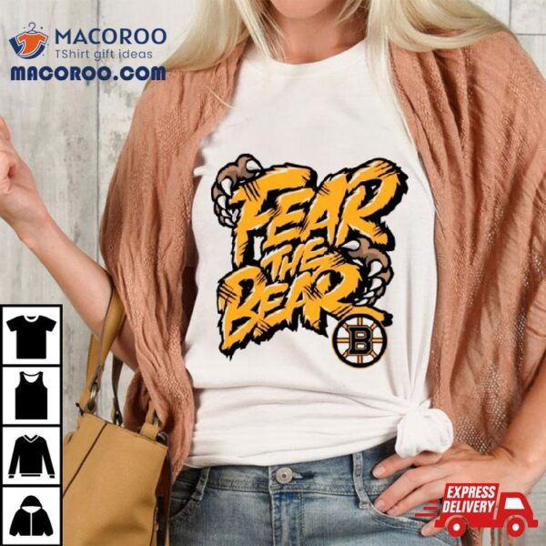 Boston Bruins Fear The Bear Shirt