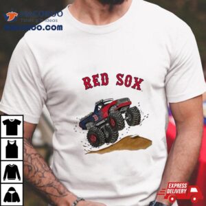 Boston Red Sox Monster Truck Mlb Shirt