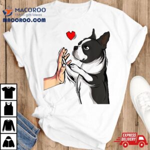 Boston Terrier Love Bostie Dog Mom Funny Girls Shirt