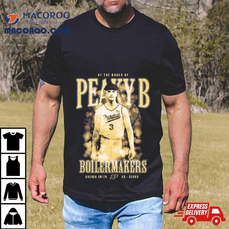 Braden Smith #3 Guard By The Order Of Peaky B Boilermakers Shirt Braden Smith #3 Guard By The Order Of Peaky B Boilermakers Shirt