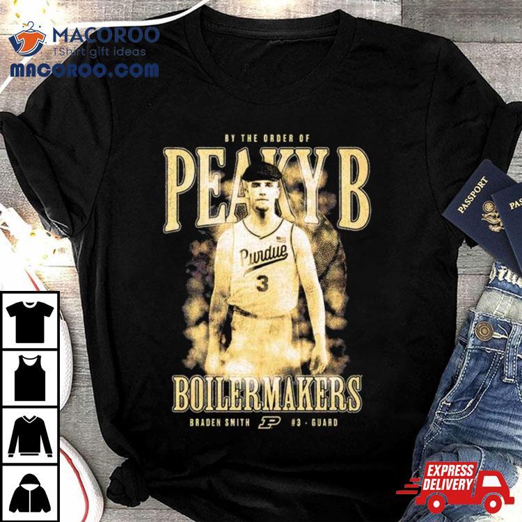 Braden Smith #3 Guard By The Order Of Peaky B Boilermakers Shirt Braden Smith #3 Guard By The Order Of Peaky B Boilermakers Shirt