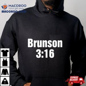 Brunson Tshirt