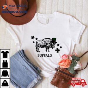 Buffalo Bills Bison With Irish Ha Tshirt