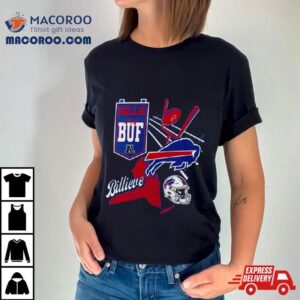 Buffalo Bills Split Zone Tshirt