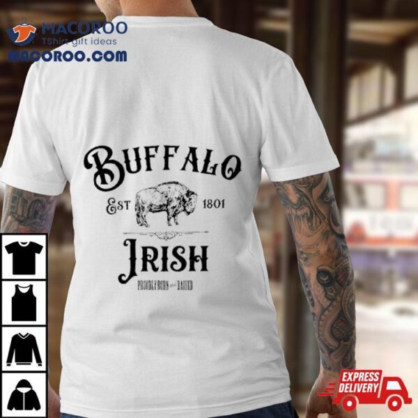 Buffalo Irish Est 1801 Retro Shirt