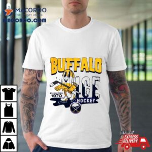 Buffalo Sabres Mitchell And Ness Gray Popsicle Tshirt