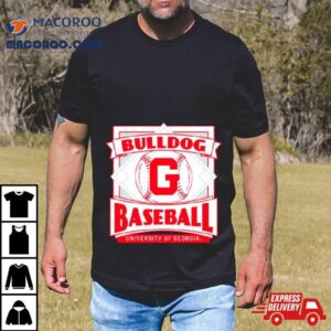 Bulldogs Baseball University Of Georgia Retro Shirt