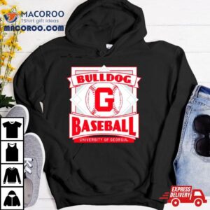 Bulldogs Baseball University Of Georgia Retro Tshirt