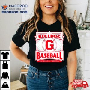 Bulldogs Baseball University Of Georgia Retro Tshirt