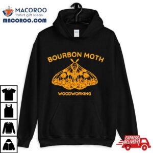 Butterfly Bourbon Moth Woodworking Tshirt