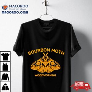 Butterfly Bourbon Moth Woodworking Tshirt