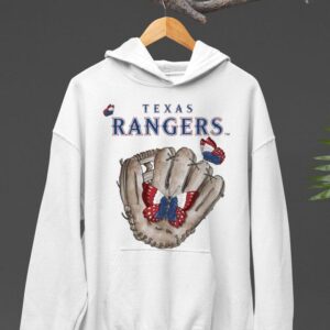 Butterfly Glove Texas Rangers Baseball Hoodie