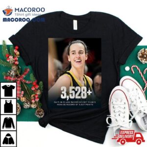 Caitlin Clark Breaks The All Time D Women S Ncaa Scoring Record Tshirt