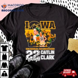 Caitlin Clark Iowa Hawkeyes Ncaa Women S All Time Leading Scorer Signature Tshirt