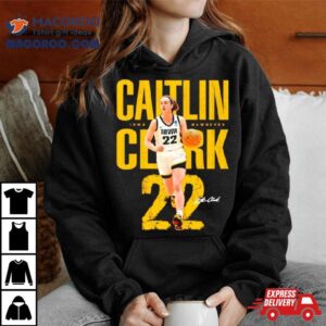 Caitlin Clark Player Iowa Hawkeyes Signature Tshirt