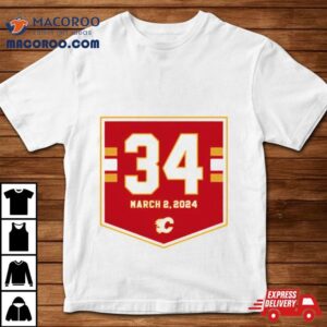 Calgary Flames Miikka Kiprusoff March Tshirt