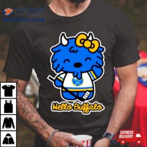 Carl Cordes Hello Buffalo Hockey Shirt