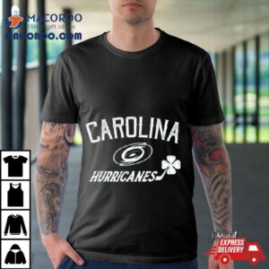 Carolina Hurricanes Levelwear St Patrick Rsquo S Day Richmond Clover Tshirt
